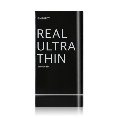 [엔시토] 리얼 울트라씬 (ENSITO Real Ultra Thin) 10p - 얇은 콘돔